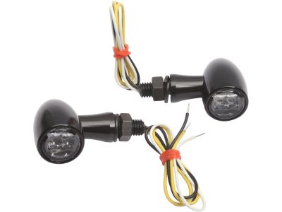 899819 - CCE Paradox Turn Signals Black Clear LED