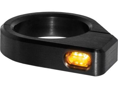 899994 - HeinzBikes ZC-Line Micro LED Turn Signal Black Anodized Smoke LED