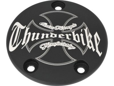 900013 - Thunderbike Point Cover 3-hole, with Thunderbike Logo Black