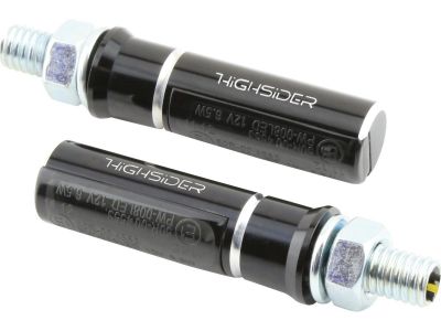 900302 - HIGHSIDER Conero LED Turn Signal Black Smoke LED