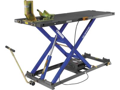 900527 - KL Supply Extended Ramp for MC625 Heavy Duty Air Lift Width x Length (mm): 380 x 1160 Gray