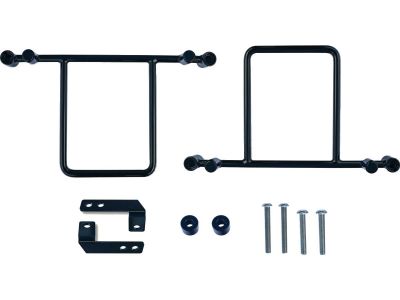 901362 - BURLY Voyager Saddlebag Mounting Kit Black Powder Coated