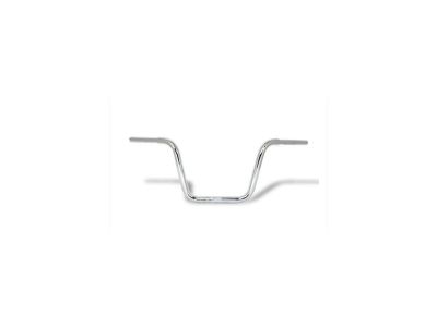 910788 - FEHLING 300 Fat Ape Hanger Handlebar with 1 1/4" Clamp Diameter Non-Dimpled 3-Hole Chrome 1 1/4" Throttle By Wire Throttle Cables