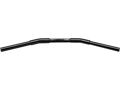 910829 - FEHLING 1 1/4" Fat Drag Bar Handlebar with 1" Clamp Diameter Dimpled 3-Hole Black Powder Coated 820 mm Throttle Cables