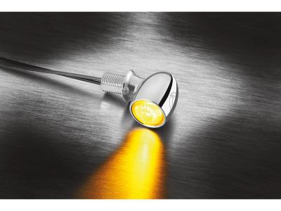 910914 - KELLERMANN Atto® LED Turn Signal Chrome Clear LED