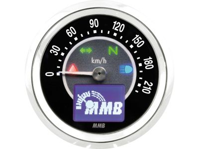 911644 - MMB ELT60 Target Tachometer Scale: 220 km/h; Scale Color: black