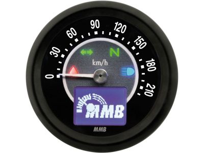 911645 - MMB ELT60 Target Tachometer Scale: 220 km/h; Scale Color: black