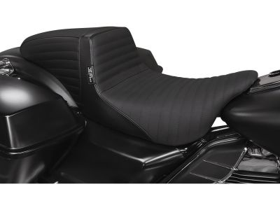 911755 - Le Pera Kickflip Seat Pleated Stitch Grip Black Vinyl