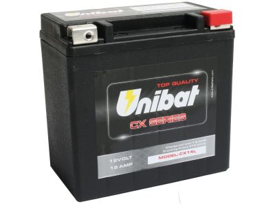 911757 - Unibat CX14L Heavy Duty Batterie AGM, 275 A, 12.0 Ah