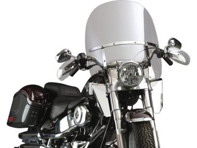 911874 - National Cycle SwitchBlade 2-Up Quick Release Windshield Height: 26,5", Width: 23" Clear