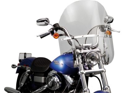 911875 - National Cycle SwitchBlade 2-Up Quick Release Windshield Height: 26", Width: 22,6" Clear
