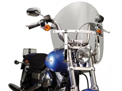 911877 - National Cycle SwitchBlade Chopped Quick Release Windshield Height: 21,1", Width: 22,2" Clear
