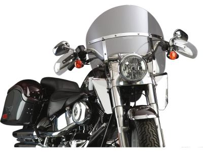 911878 - National Cycle SwitchBlade Chopped Quick Release Windshield Height: 21,1", Width: 22,2" Light Smoke