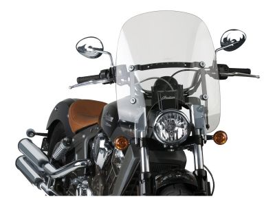 913339 - National Cycle Spartan Windshield Height: 16,25", Width: 18" Clear