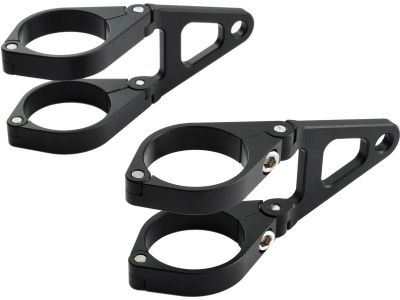 913355 - DAYTONA CNC Type Headlight Bracket Short version Black