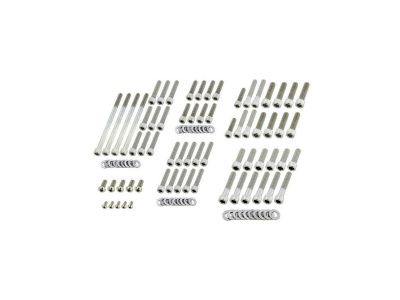 913410 - screws4bikes Complete Engine Screw Kit Screws for Touring Primary-, Cam-, Inspection-, Derby-, Timer-, Tranny Side Cover, Rockerboxes, Lifterbase Stainless Steel