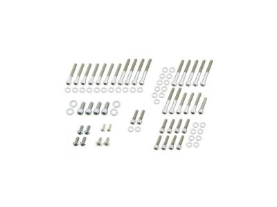 913420 - screws4bikes Complete Engine Screw Kit Screws for Sportster Primary-, Sprocket-, Cam-, Derby-, Timer-, Inspection Cover, Anti-Rotation-Plate, Lifterbase, Rockerboxes Stainless Steel