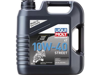 914557 - LIQUI MOLY Motorbike 4T Street Mineral Based Motoröl 4 Liter API SN JASO MA2 SAE 10W40
