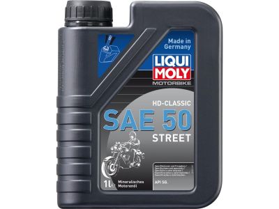 914562 - LIQUI MOLY Motorbike HD-Classic Street Engine Oil 1 Liter API SG SAE 50