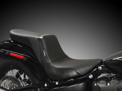 914579 - Le Pera 2 Up Daytona Basket Weave Seat Black Vinyl