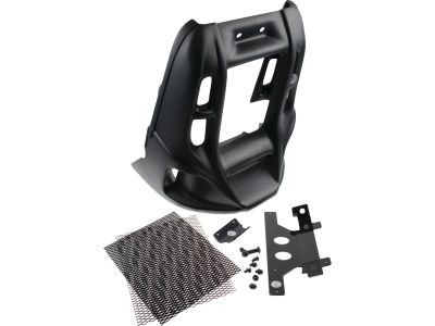 914872 - CULT WERK Racing Radiator Cover for Softail Models Frame Cover Gloss Black