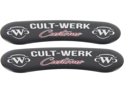 914880 - CULT WERK 3D Brake Cover Black Gloss
