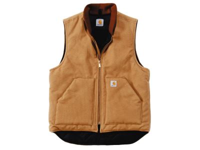 915402 - CARHARTT Relaxed Fit Firm Duck Insulated Rib Collar Vest | XL