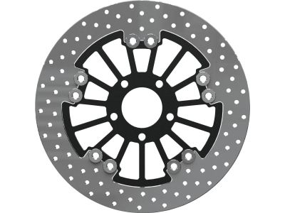 915561 - Thunderbike Round 340 mm Floated Brake Disc Spoke Black Satin Front