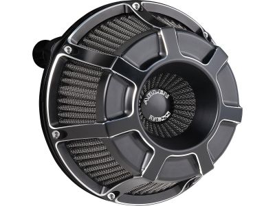 915771 - ARLEN NESS Beveled Inverted Series Air Cleaner Black Anodized