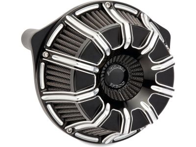 915773 - ARLEN NESS 10-Gauge Inverted Series Air Cleaner Black Cut Anodized