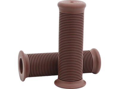 916324 - Jammer Burbank Grips Brown 1" Throttle By Wire Throttle Cables