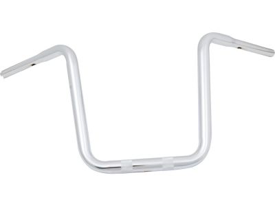 916855 - SANTEE 14 Standard Ape Hanger Handlebar Non-Dimpled 3-Hole Chrome 1 1/4" Throttle By Wire Throttle Cables