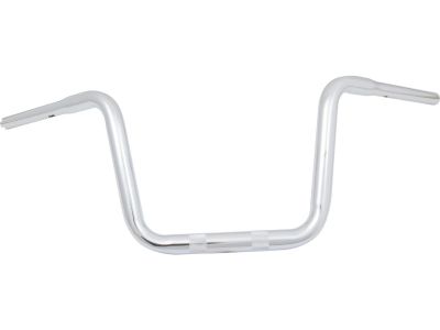 916955 - SANTEE 11 Standard Ape Hanger Handlebar Non-Dimpled 3-Hole Chrome 1 1/4" Throttle By Wire Throttle Cables