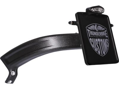 917044 - Thunderbike Down and Inside License Plate Bracket for FXDR Flat Black