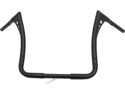 917881 - SANTEE New 16 Bonanza Bagger Handlebar 3-Hole Black Powder Coated 1 1/4" Throttle By Wire Throttle Cables