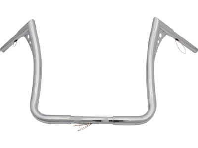 917882 - SANTEE New 16 Bonanza Bagger Handlebar 3-Hole Chrome 1 1/4" Throttle By Wire Throttle Cables