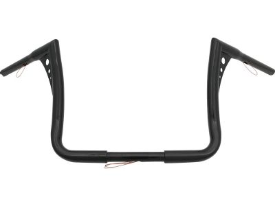 917883 - SANTEE New 13 Bonanza Bagger Handlebar 3-Hole Black Powder Coated 1 1/4" Throttle By Wire Throttle Cables