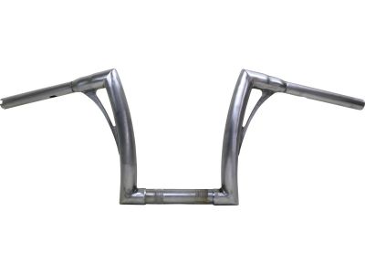 918362 - Kodlin 280 Medium Flow Bar Super Fat Handlebar for M8 Softail with 1 1/4" Clamp Diameter 3-Hole Raw 1,4" Throttle By Wire