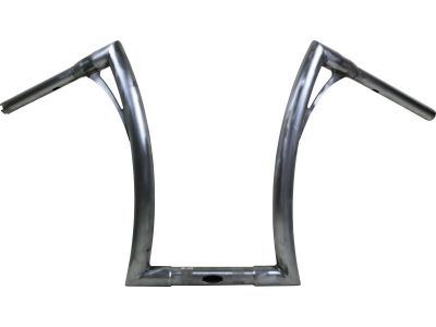918370 - Kodlin 430 Extra Tall Flow Bar Super Fat Handlebar for Road King with 1 1/4" Clamp Diameter 3-Hole Raw 1,4" Throttle By Wire