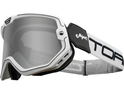 918420 - Torc Helmet White and Black Mojave Goggle