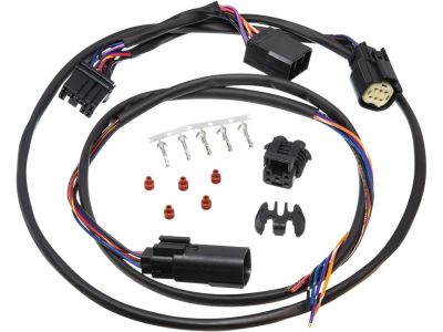 918449 - NAMZ Plug-n-Play Complete Wiring Installation Kit with Quick Connector for Detachable Tour Pack For Retrofitting a 2014-Up tour pack to FL 1999-2013