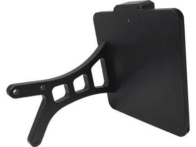 918639 - HeinzBikes Side Mount License Plate Kit German specification 180x200mm Black Anodized