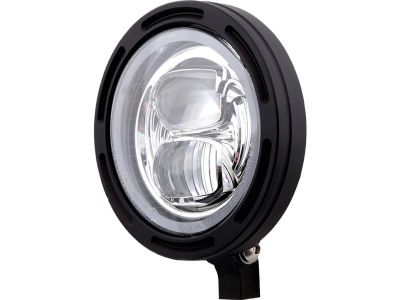 919361 - HIGHSIDER Frame-R2 Type 7 LED 5 3/4" Headlight Bottom Mounted Black LED