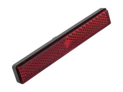 919374 - HIGHSIDER Reflector with M5 Threaded Bolt Reflector 101 x 13 mm Red