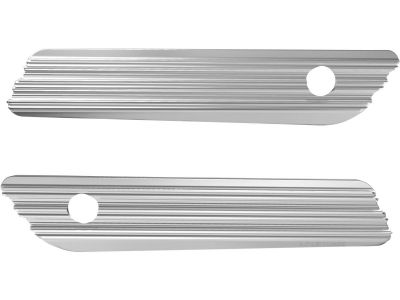 919430 - ARLEN NESS 10-Gauge Saddlebag Latch Covers Chrome