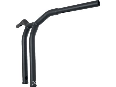 919997 - BURLY 14" Dominator Raked Bar Bar 4-Hole Black Satin 1 1/4"