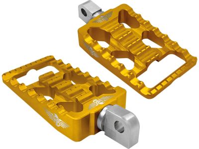 921410 - HeinzBikes MX V1 Foot Pegs Gold Anodized