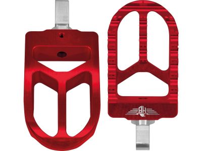 921423 - HeinzBikes MX V2 Foot Pegs Red Anodized