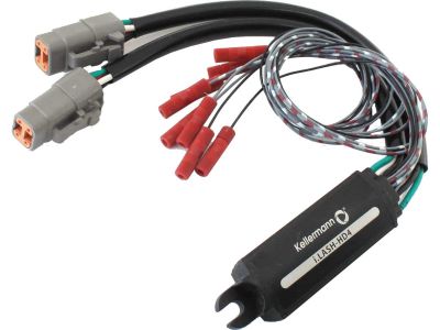 922804 - KELLERMANN i.LASH - HD4 Vehicle-Specific Adapter Cable with Integrated Simulation Electronics for Rear 3in1 DF Lights For Rear 3 in 1 DF Turn Signals