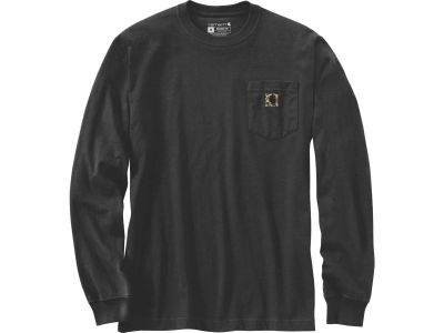 923001 - CARHARTT Relaxed Fit Heavyweight Long Sleeve Pocket Camo C Graphic Shirt | S